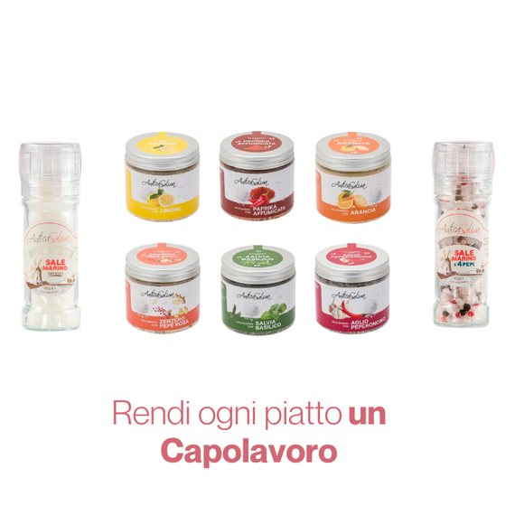 BOX DEGUSTAZIONE AROMATIZZATI ANTICA SALINA + OMAGGIO