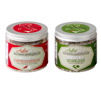 2 AROMATIZZATI + FIOR DI SALE