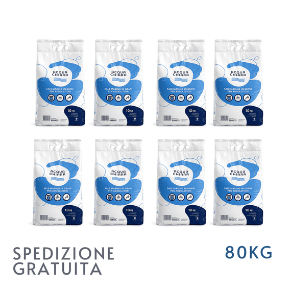 Acqua Chiara 10KG - Sale in grani per addolcitore