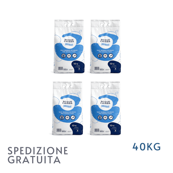 Acqua Chiara 10KG - Sale in grani per addolcitore