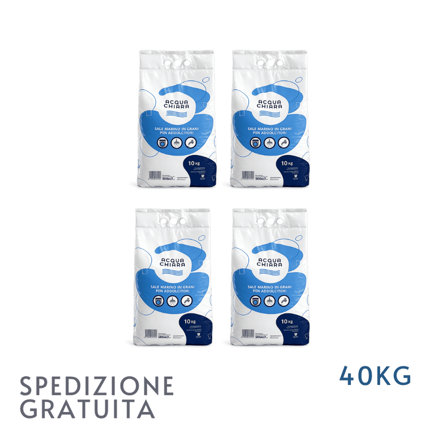 Acqua Chiara 10KG - Sale in grani per addolcitore