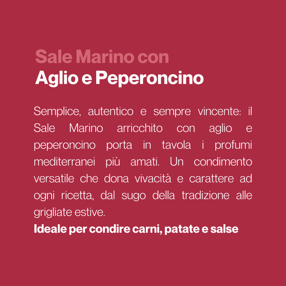 SALE CON AGLIO E PEPERONCINO