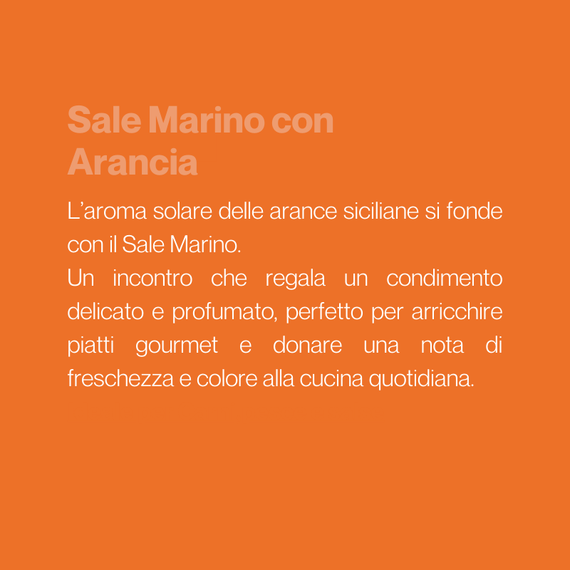 SALE MARINO CON ARANCIA