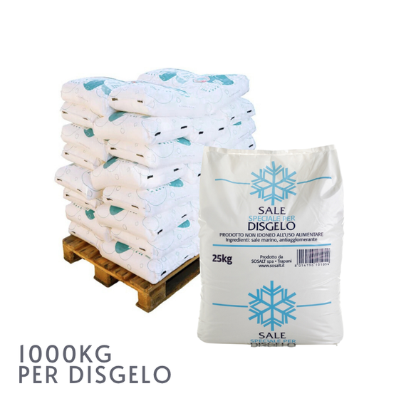 Sale disgelo antighiaccio 25KG