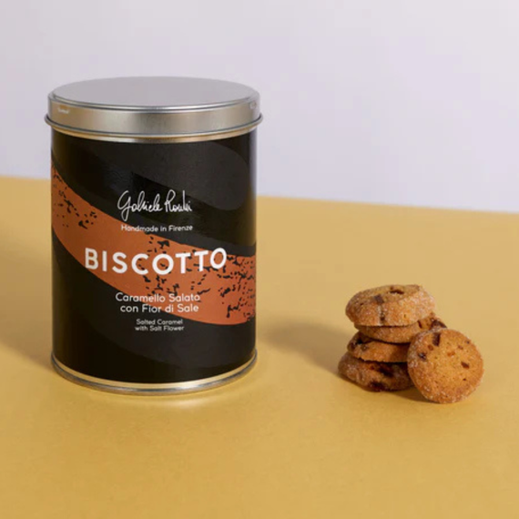 BISCOTTO CARAMELLO SALATO CON SOFFI DI SALE