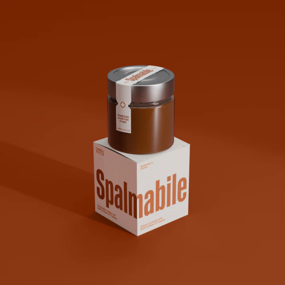 SPALMABILE CARAMELLO CON SOFFI DI SALE